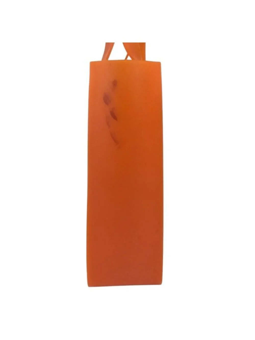 Chanel Tote Bag Logo Beach Rubber Orange